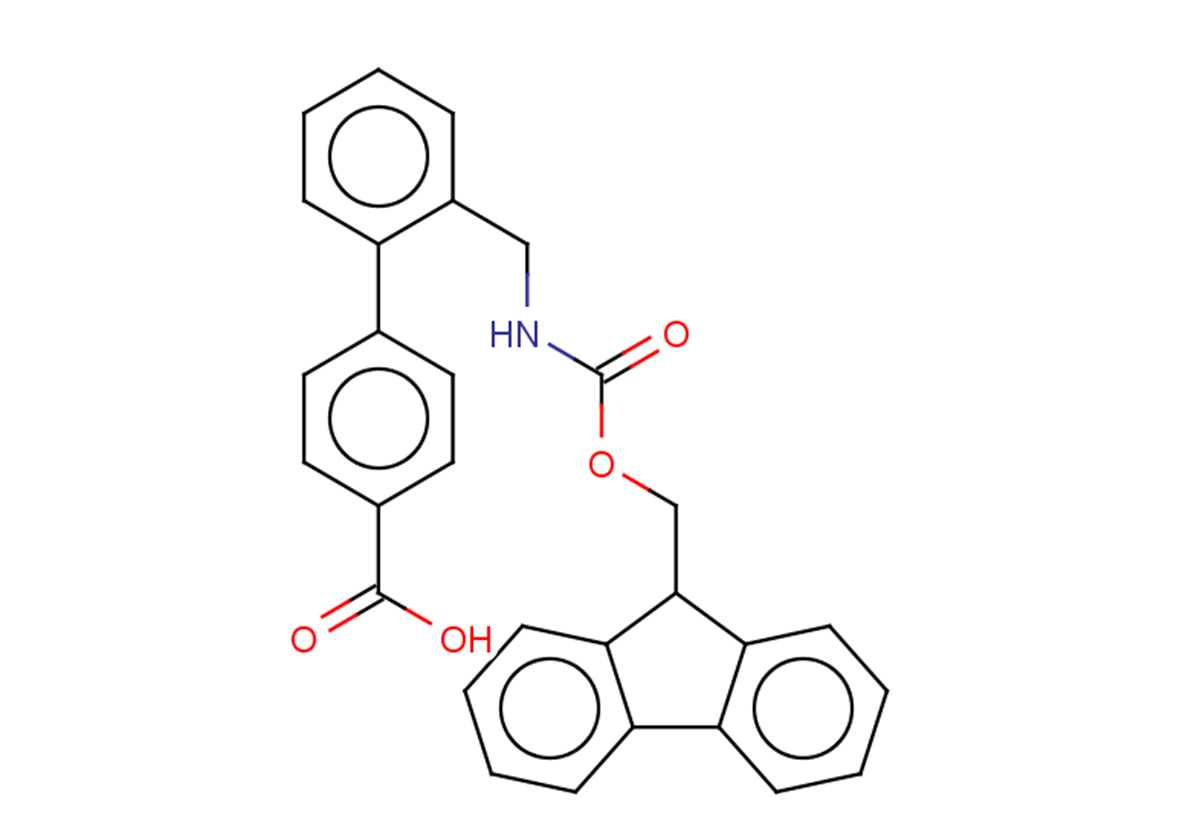 4-{2-[({[(9H-fluoren-9-yl)methoxy]carbonyl}amino)methyl]phenyl}benzoic acid