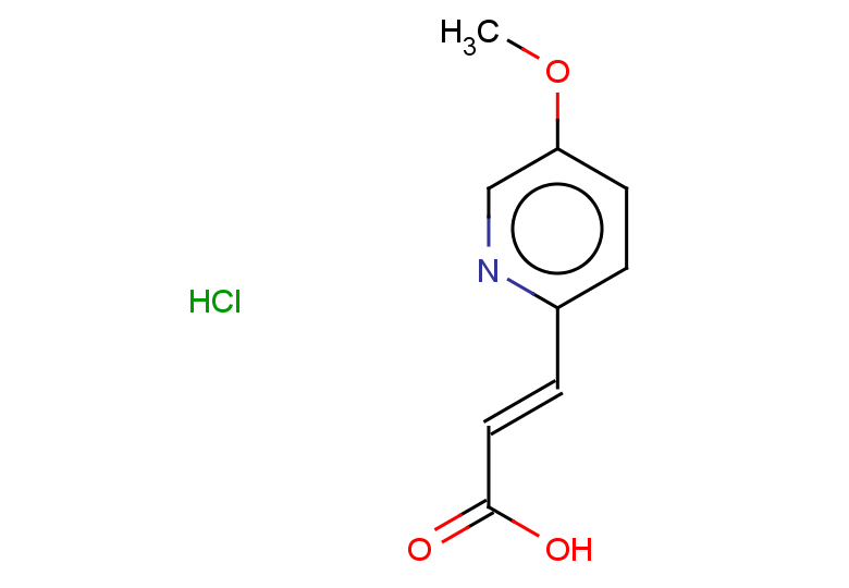(2E)-3-(5-methoxypyridin-2-yl)prop-2-enoic acid hydrochloride