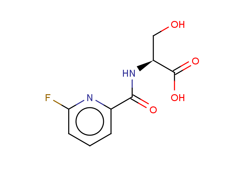(2S)-2-[(6-fluoropyridin-2-yl)formamido]-3-hydroxypropanoic acid