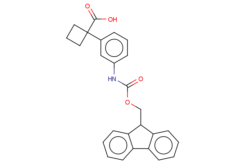 1-[3-({[(9H-fluoren-9-yl)methoxy]carbonyl}amino)phenyl]cyclobutane-1-carboxylic acid