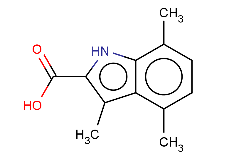 3,4,7-trimethyl-1H-indole-2-carboxylic acid