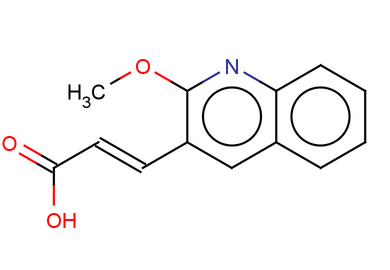 (2E)-3-(2-methoxyquinolin-3-yl)prop-2-enoic acid