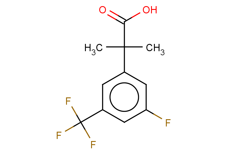 2-[3-fluoro-5-(trifluoromethyl)phenyl]-2-methylpropanoic acid