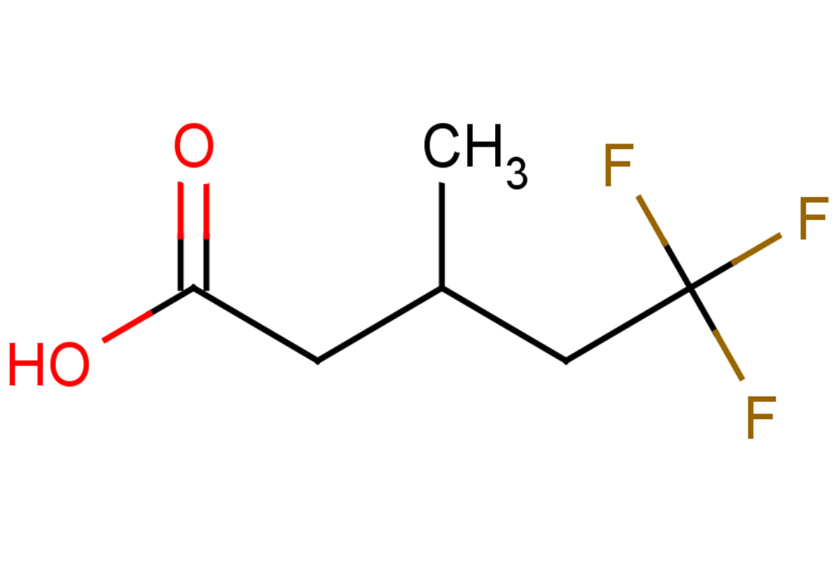 5,5,5-trifluoro-3-methylpentanoic acid