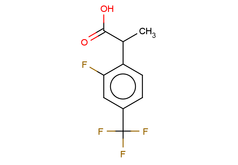 2-[2-fluoro-4-(trifluoromethyl)phenyl]propanoic acid
