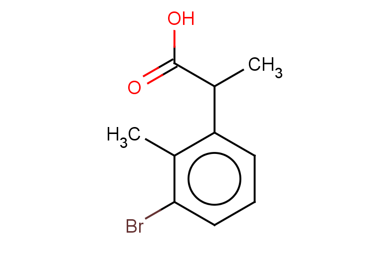 2-(3-bromo-2-methylphenyl)propanoic acid