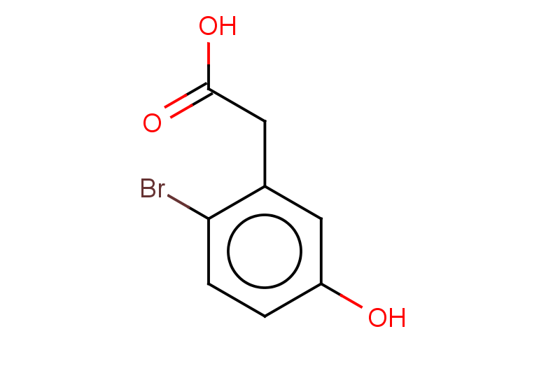 2-(2-bromo-5-hydroxyphenyl)acetic acid