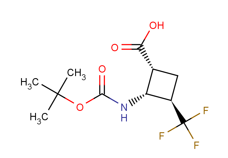 rac-(1R,2R,3R)-2-{[(tert-butoxy)carbonyl]amino}-3-(trifluoromethyl)cyclobutane-1-carboxylic acid