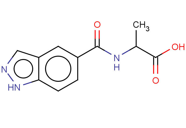 2-[(1H-indazol-5-yl)formamido]propanoic acid