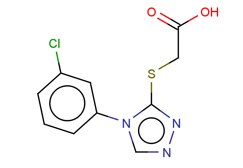 2-{[4-(3-chlorophenyl)-4H-1,2,4-triazol-3-yl]sulfanyl}acetic acid