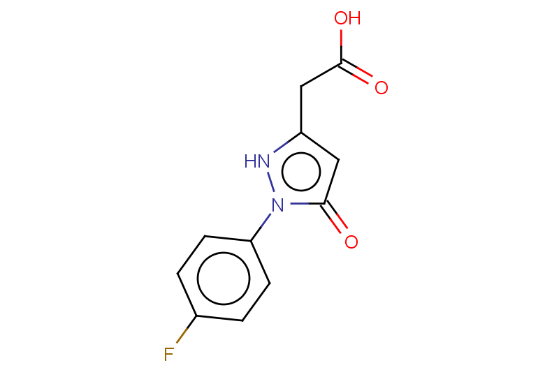 2-[1-(4-fluorophenyl)-5-oxo-2,5-dihydro-1H-pyrazol-3-yl]acetic acid