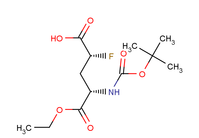(2R,4S)-4-{[(tert-butoxy)carbonyl]amino}-5-ethoxy-2-fluoro-5-oxopentanoic acid
