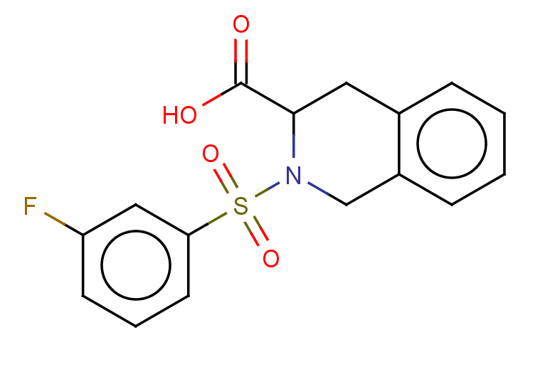 2-(3-fluorobenzenesulfonyl)-1,2,3,4-tetrahydroisoquinoline-3-carboxylic acid
