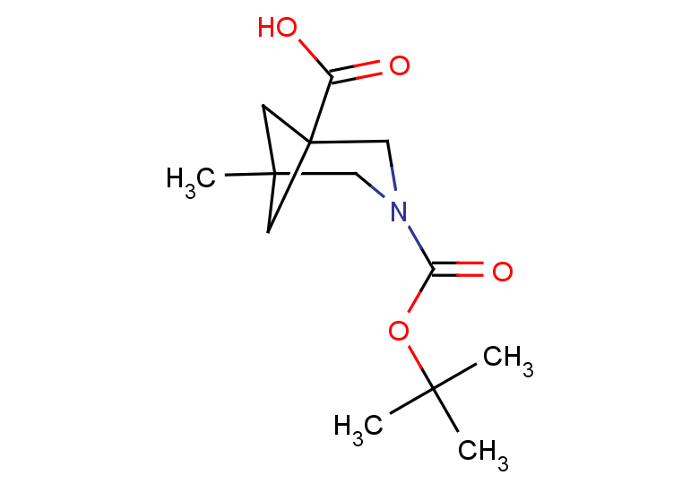 3-[(tert-butoxy)carbonyl]-5-methyl-3-azabicyclo[3.1.1]heptane-1-carboxylic acid