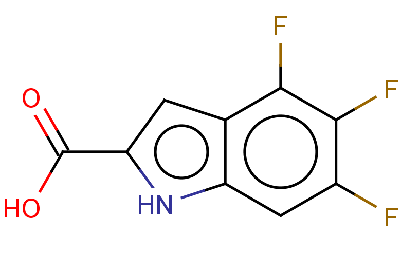 4,5,6-trifluoro-1H-indole-2-carboxylic acid