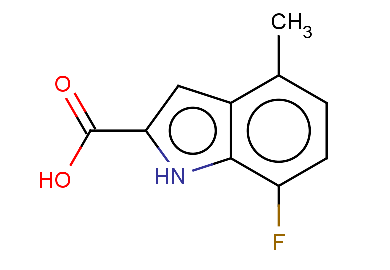 7-fluoro-4-methyl-1H-indole-2-carboxylic acid