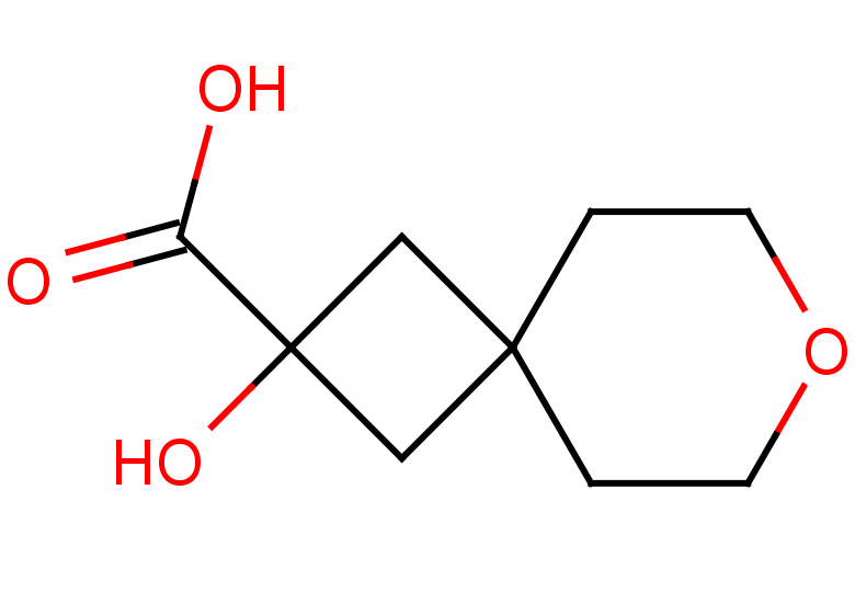 2-hydroxy-7-oxaspiro[3.5]nonane-2-carboxylic acid