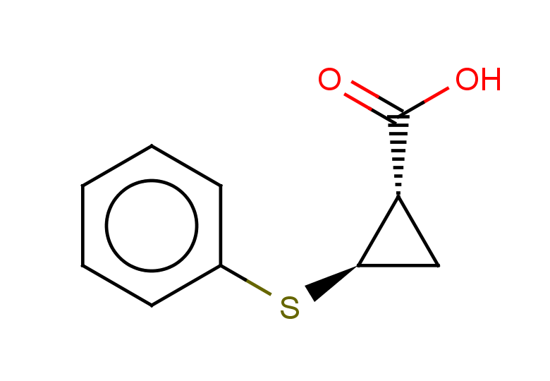 rac-(1R,2S)-2-(phenylsulfanyl)cyclopropane-1-carboxylic acid, trans