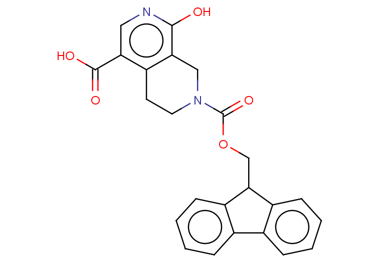 7-{[(9H-fluoren-9-yl)methoxy]carbonyl}-1-hydroxy-5,6,7,8-tetrahydro-2,7-naphthyridine-4-carboxylic acid