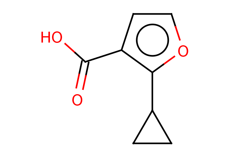 2-cyclopropylfuran-3-carboxylic acid
