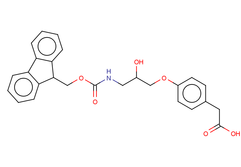 2-{4-[3-({[(9H-fluoren-9-yl)methoxy]carbonyl}amino)-2-hydroxypropoxy]phenyl}acetic acid