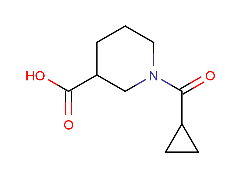 1-cyclopropanecarbonylpiperidine-3-carboxylic acid
