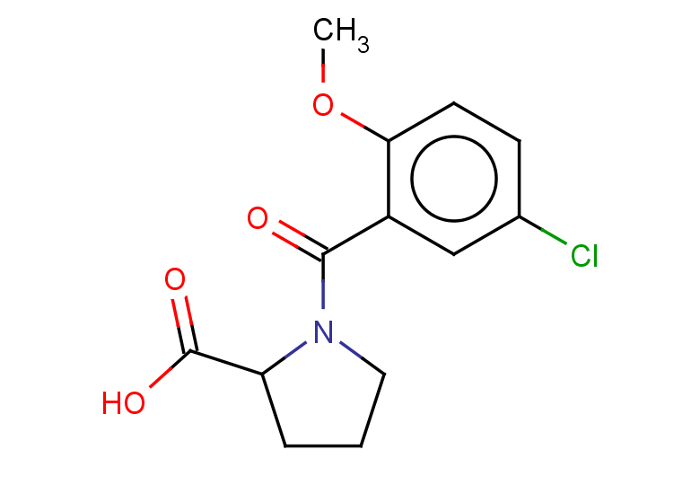 1-(5-chloro-2-methoxybenzoyl)pyrrolidine-2-carboxylic acid