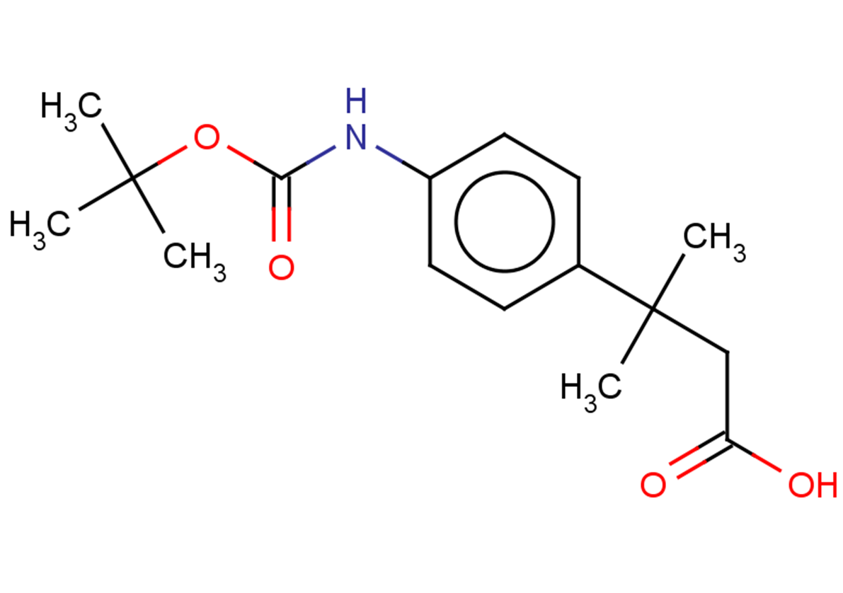 3-(4-{[(tert-butoxy)carbonyl]amino}phenyl)-3-methylbutanoic acid