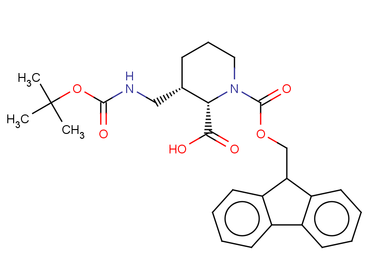 rac-(2R,3R)-3-({[(tert-butoxy)carbonyl]amino}methyl)-1-{[(9H-fluoren-9-yl)methoxy]carbonyl}piperidine-2-carboxylic acid, cis