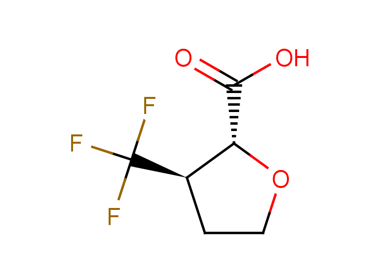 rac-(2R,3R)-3-(trifluoromethyl)oxolane-2-carboxylic acid, trans