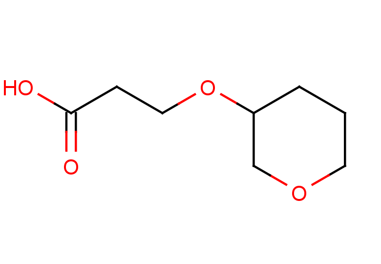 3-(oxan-3-yloxy)propanoic acid