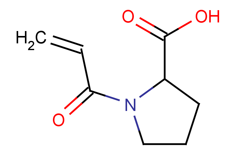 1-(prop-2-enoyl)pyrrolidine-2-carboxylic acid