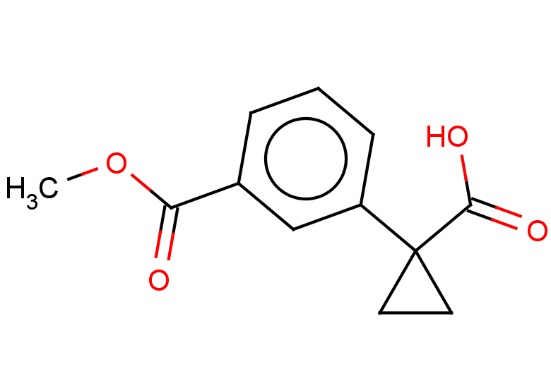 1-[3-(methoxycarbonyl)phenyl]cyclopropane-1-carboxylic acid