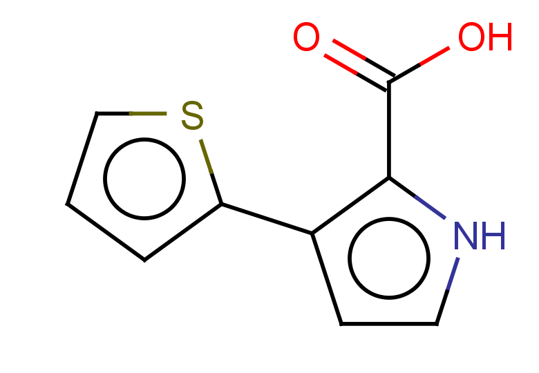 3-(thiophen-2-yl)-1H-pyrrole-2-carboxylic acid