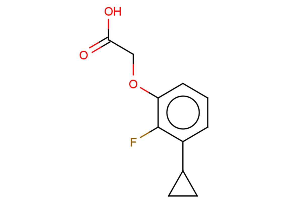 2-(3-cyclopropyl-2-fluorophenoxy)acetic acid