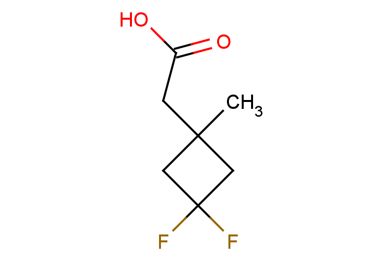 2-(3,3-difluoro-1-methylcyclobutyl)acetic acid