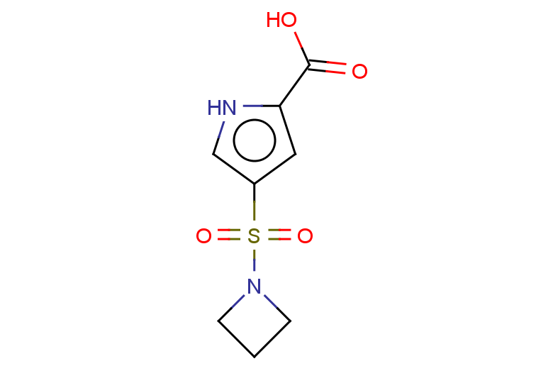 4-(azetidine-1-sulfonyl)-1H-pyrrole-2-carboxylic acid