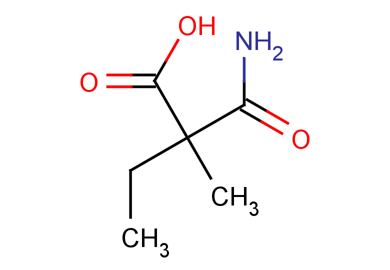 2-carbamoyl-2-methylbutanoic acid