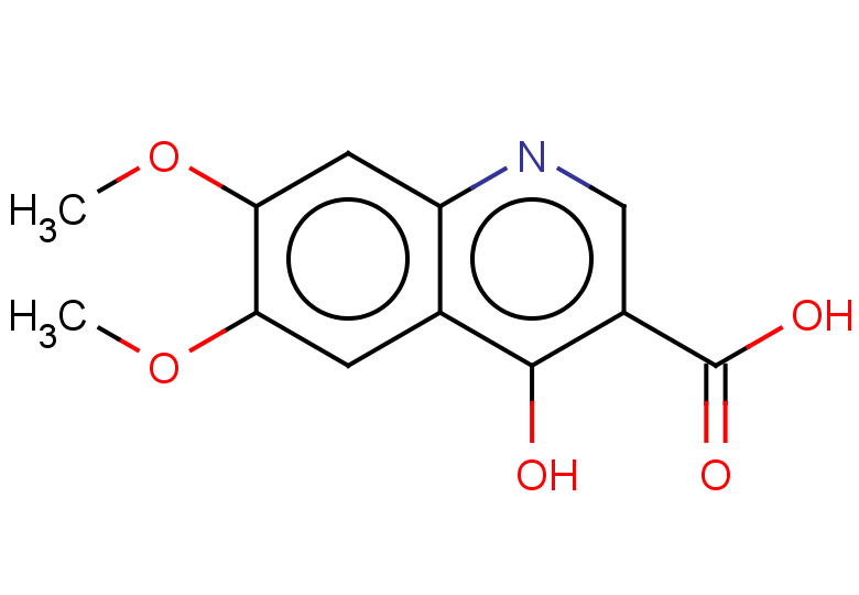 4-hydroxy-6,7-dimethoxyquinoline-3-carboxylic acid