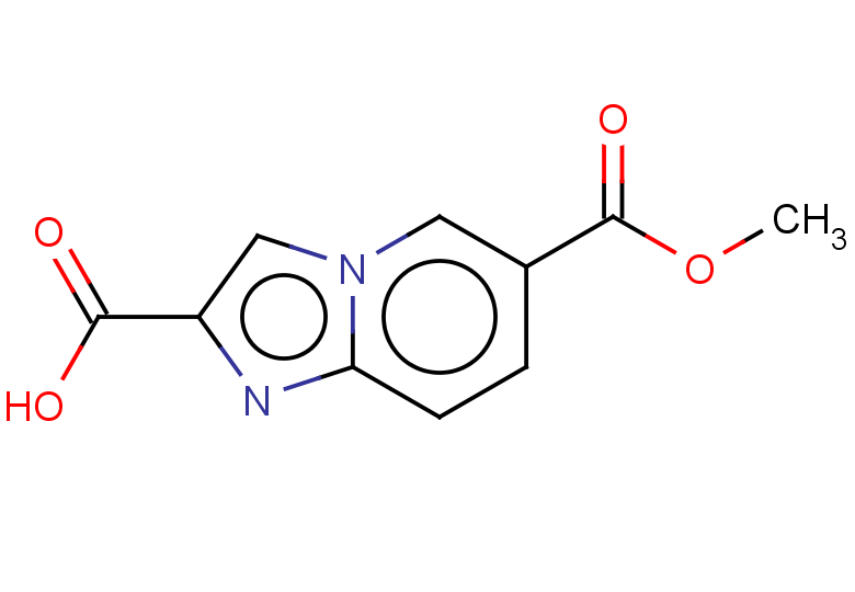 6-(methoxycarbonyl)imidazo[1,2-a]pyridine-2-carboxylic acid