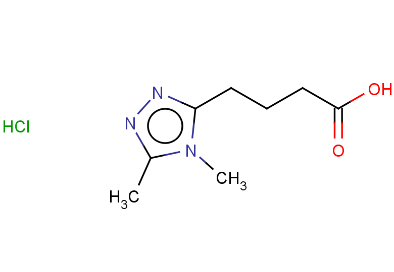 4-(4,5-dimethyl-4H-1,2,4-triazol-3-yl)butanoic acid hydrochloride