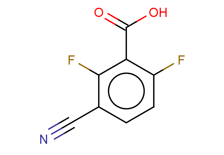3-cyano-2,6-difluorobenzoic acid