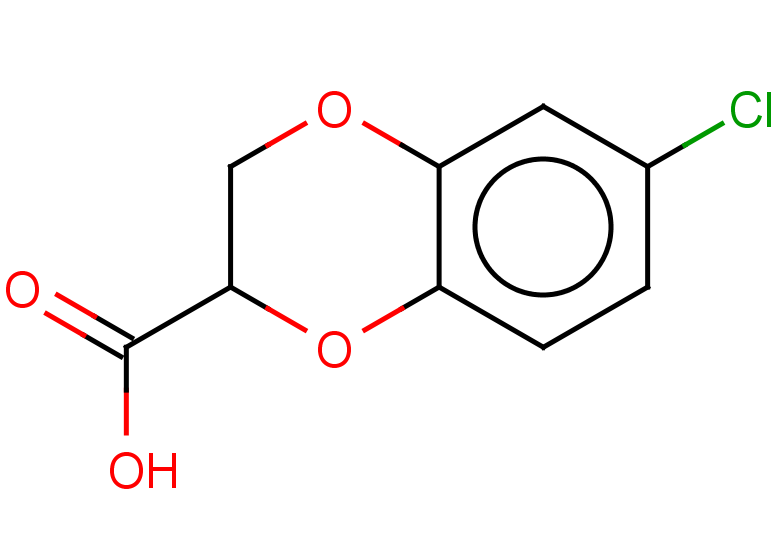 6-chloro-2,3-dihydro-1,4-benzodioxine-2-carboxylic acid