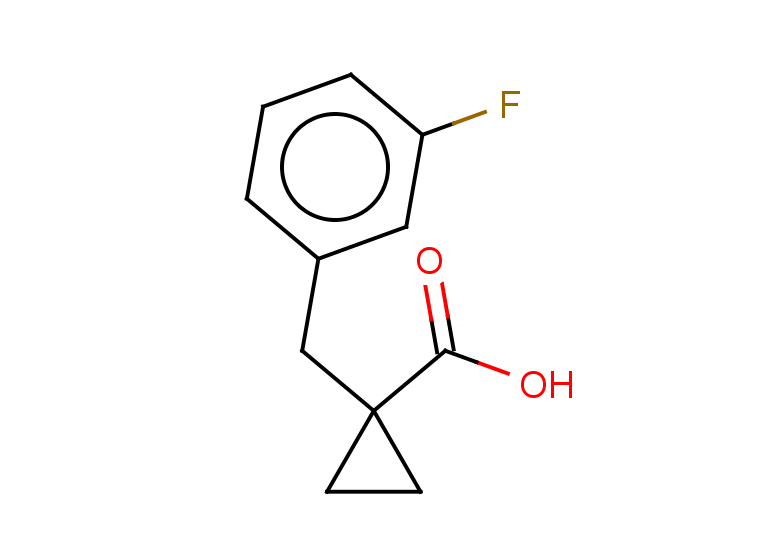 1-[(3-fluorophenyl)methyl]cyclopropane-1-carboxylic acid