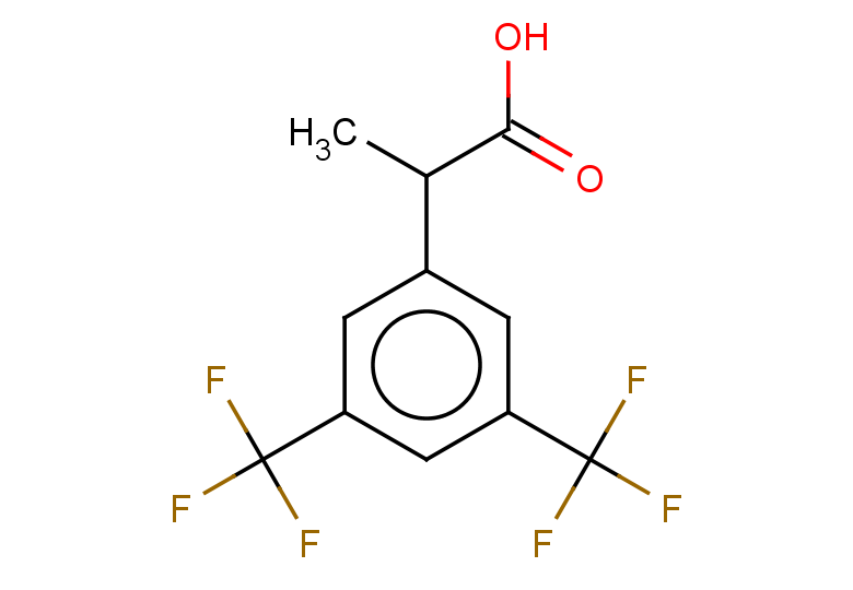 2-[3,5-bis(trifluoromethyl)phenyl]propanoic acid