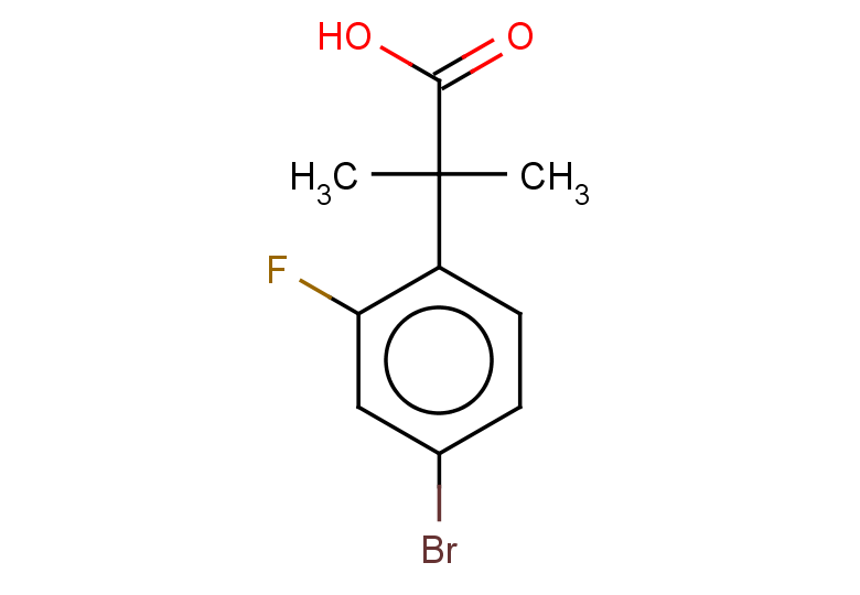 2-(4-bromo-2-fluorophenyl)-2-methylpropanoic acid