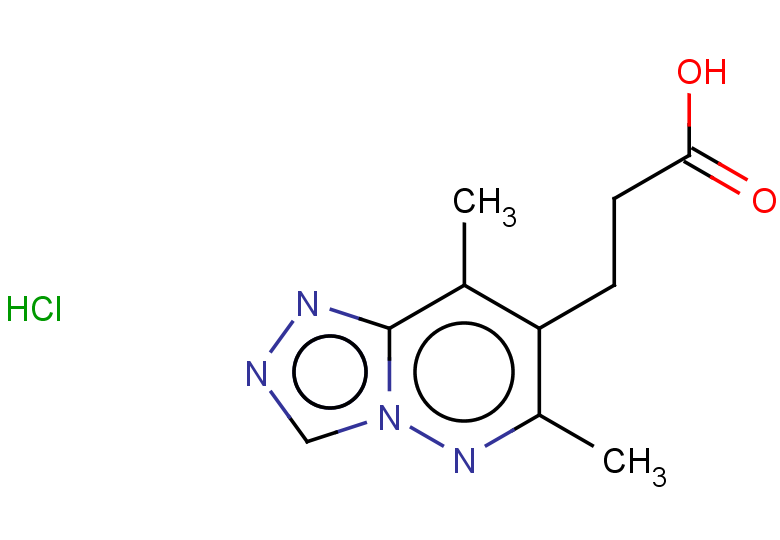 3-{6,8-dimethyl-[1,2,4]triazolo[4,3-b]pyridazin-7-yl}propanoic acid hydrochloride