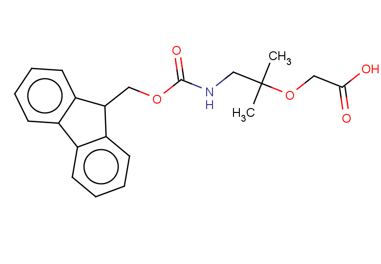 2-{[1-({[(9H-fluoren-9-yl)methoxy]carbonyl}amino)-2-methylpropan-2-yl]oxy}acetic acid