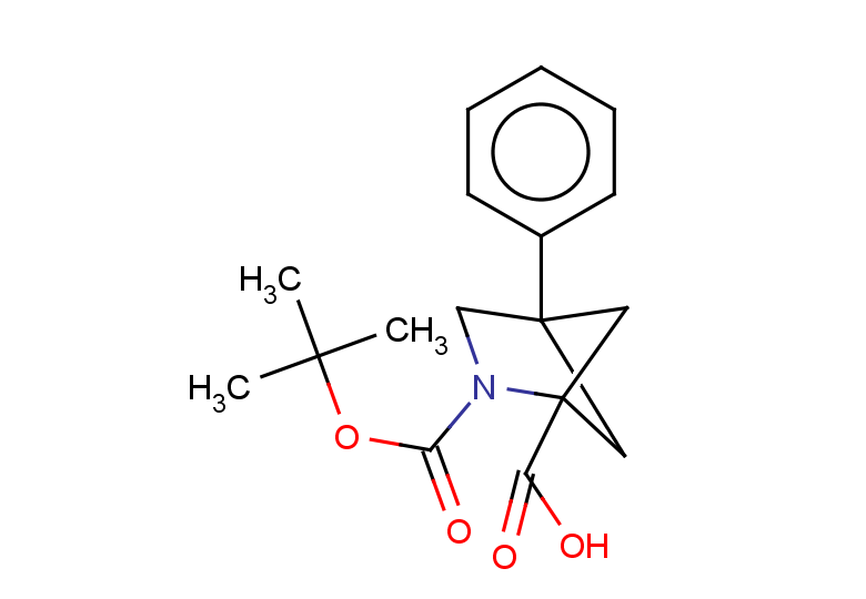 2-[(tert-butoxy)carbonyl]-4-phenyl-2-azabicyclo[2.1.1]hexane-1-carboxylic acid