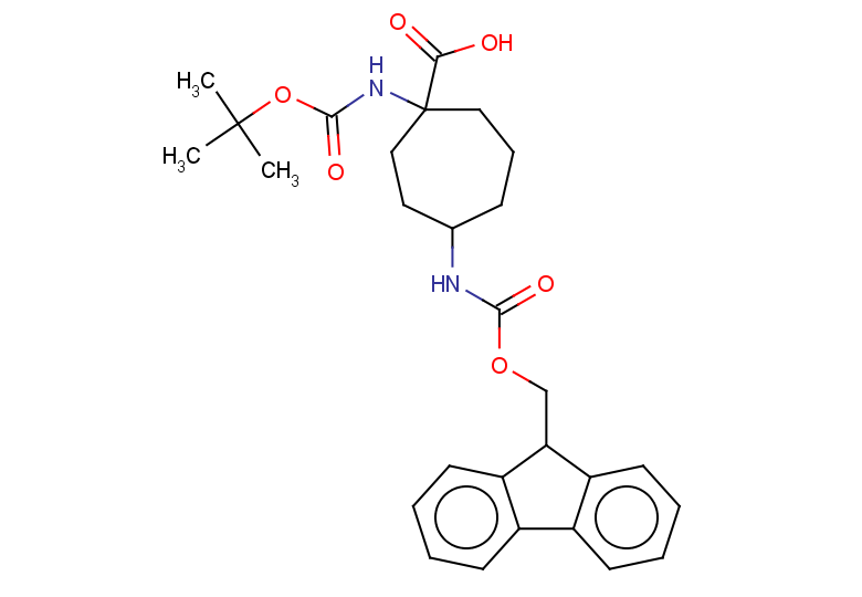 1-{[(tert-butoxy)carbonyl]amino}-4-({[(9H-fluoren-9-yl)methoxy]carbonyl}amino)cycloheptane-1-carboxylic acid